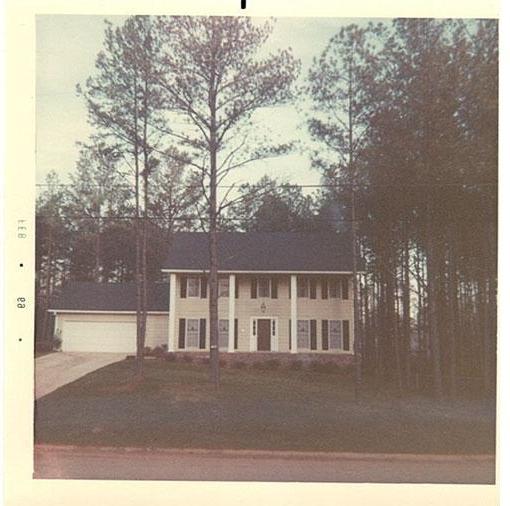  / First Geer Family home, Hampton Hall (Brookhaven), Atlanta, 1969. 